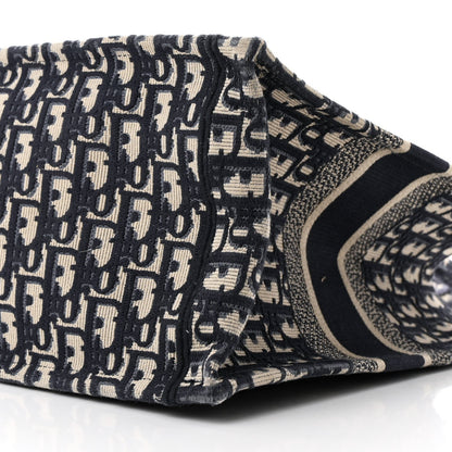 Oblique Medium Book Tote Blue Multicolor