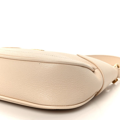 Goatskin Small Aphrodite Shoulder Bag Skin Rose