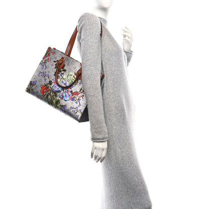 Metallic Monogram LV Garden OnTheGo MM Silver