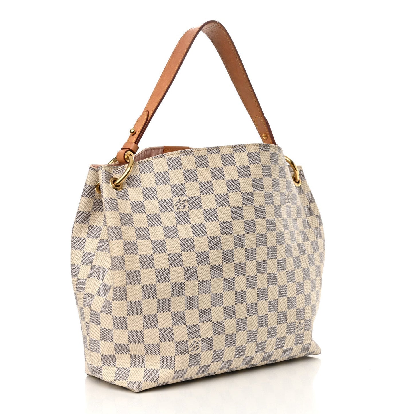 Damier Azur Graceful PM Rose Ballerine