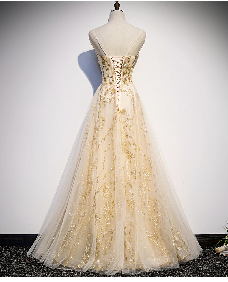 Beautiful Lace Long Prom Gowns, New Style Prom Dresses