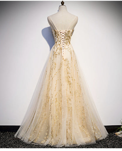 Beautiful Lace Long Prom Gowns, New Style Prom Dresses