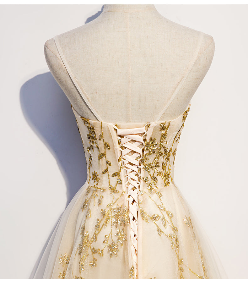 Beautiful Lace Long Prom Gowns, New Style Prom Dresses
