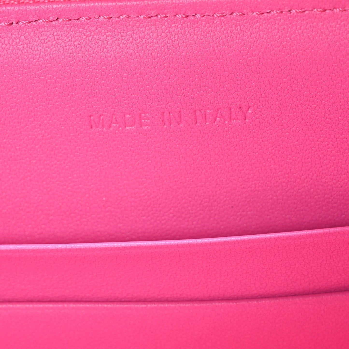 Calfskin CD Signature Oval Crossbody Camera Bag Rani Pink