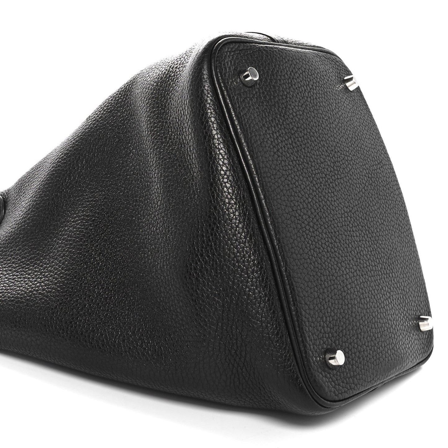 Taurillon Clemence Picotin Lock 22 MM Black
