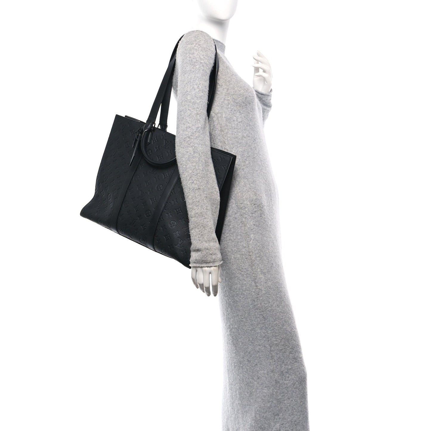 Taurillon Monogram Sac Plat 24H Black