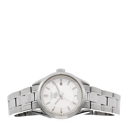 Stainless Steel Mother of Pearl 28mm Carrera Lady Quartz Watch WV1415