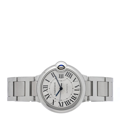 Stainless Steel 36mm Ballon Bleu De Cartier Automatic Watch