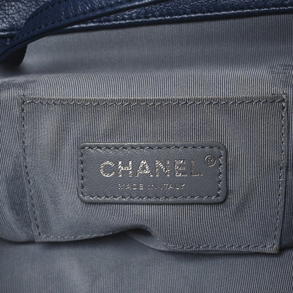 Calfskin Quilted Small Urban Spirit Backpack Blue