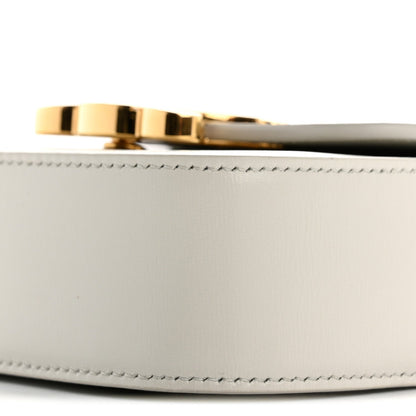 Shiny Calfskin Mini Triomphe Chalk