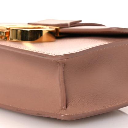 Box Calfskin Micro 30 Montaigne Flap Bag Rose Des Vents