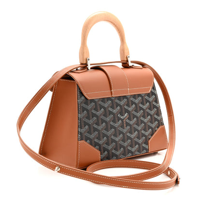 Goyardine Structure Mini Saigon Black Gold