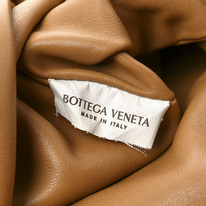Smooth Butter Calf The Pouch Oversized Clutch Cammello