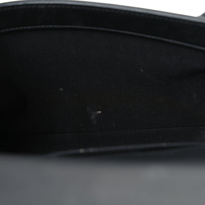 Calfskin Pleated Medium Boy In Rome Flap Black White