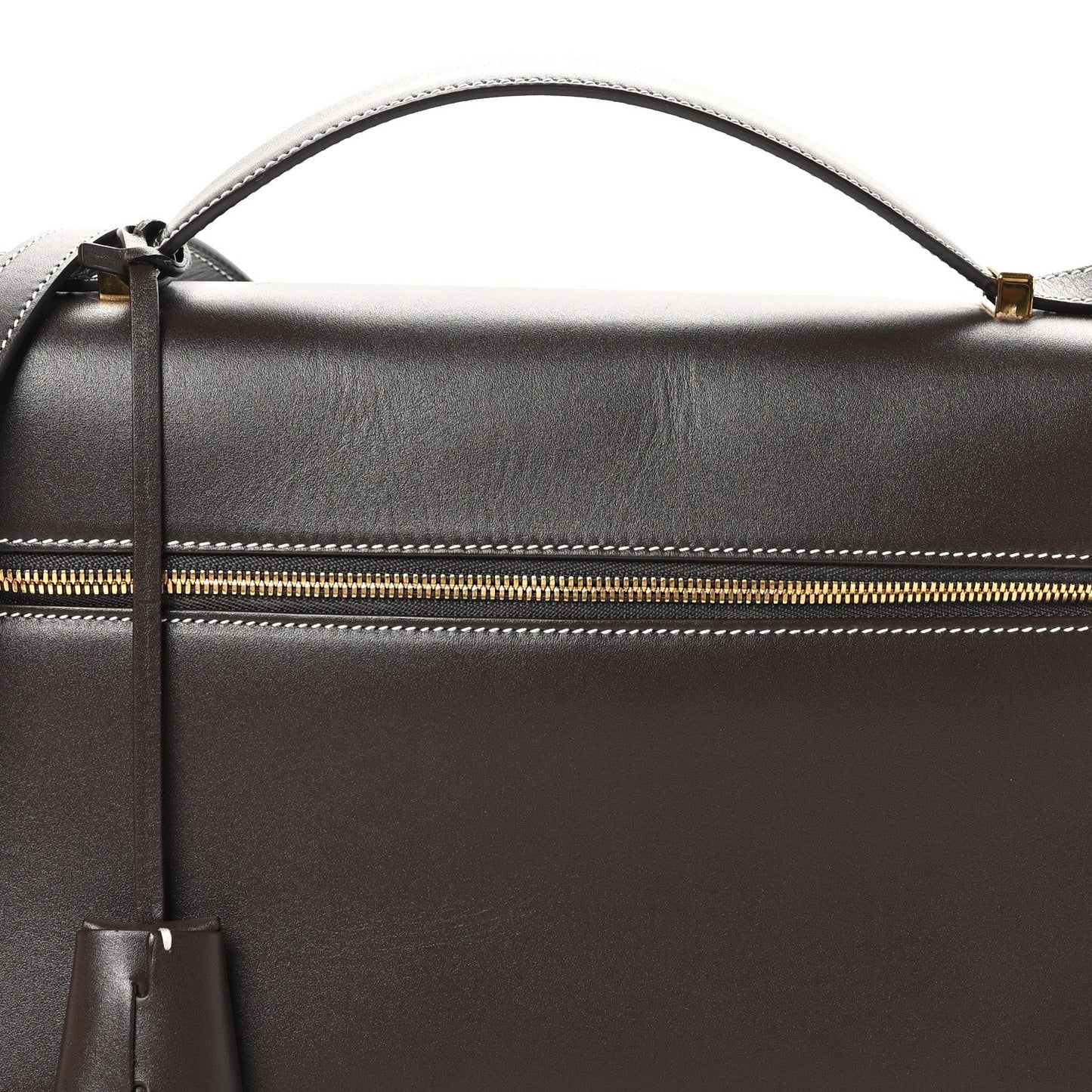 Smooth Calfskin Extra Bag L27 Dark Choco Licorice