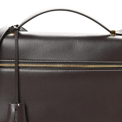 Smooth Calfskin Extra Bag L27 Dark Choco Licorice