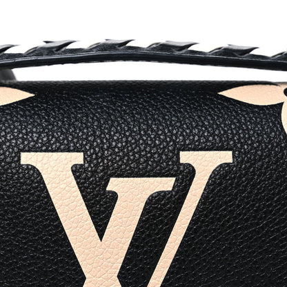 Empreinte Monogram Giant Crafty Pochette Metis Black Creme