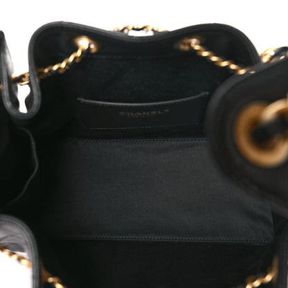 Caviar Quilted Small Chanel 25 Handbag Black