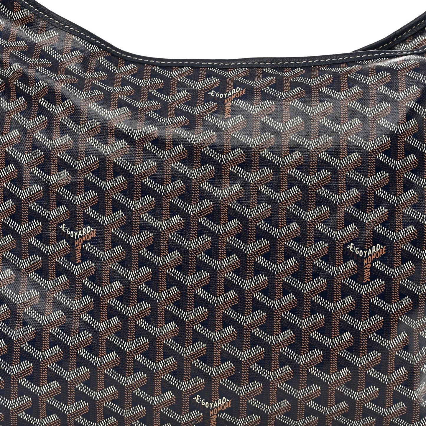 Goyardine Boheme Hobo Navy Blue