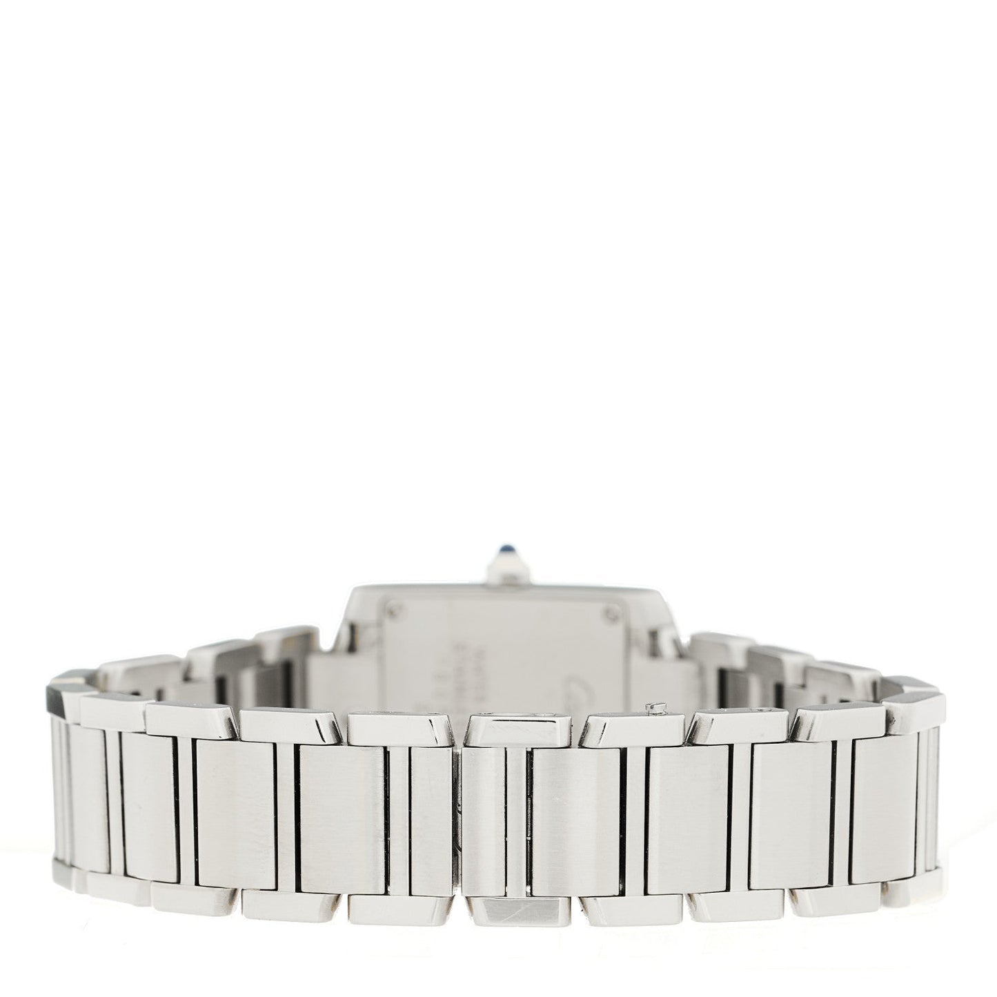 Stainless Steel 20mm Tank Francaise Quartz Watch