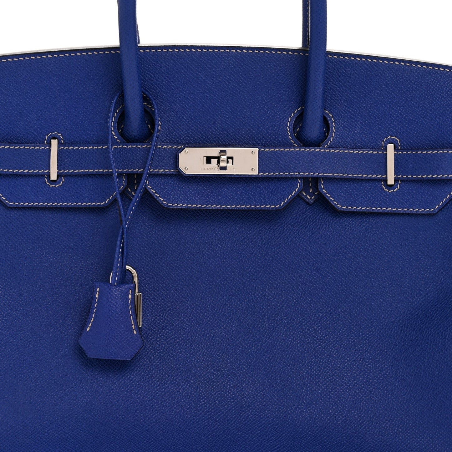 Epsom Candy Birkin 35 Bleu Electrique Mykonos