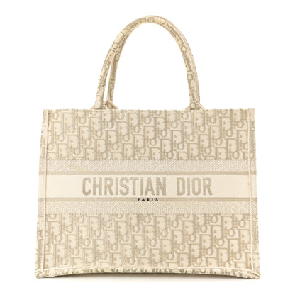 Oblique Medium Book Tote Gold Multicolor