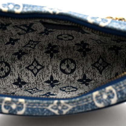 Monogram Jacquard Denim Loop Bleu