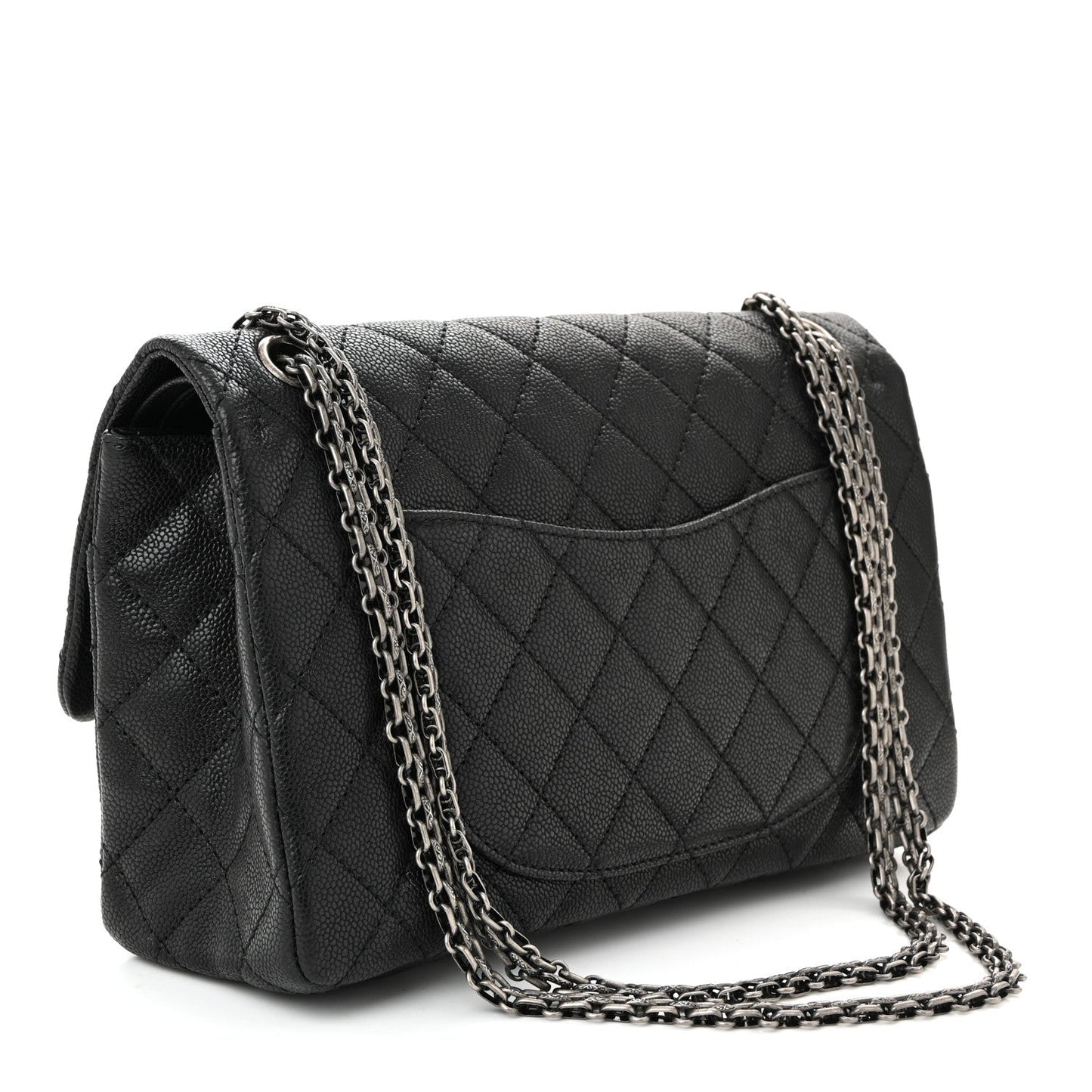 Caviar Quilted 2.55 Reissue 226 Flap Black