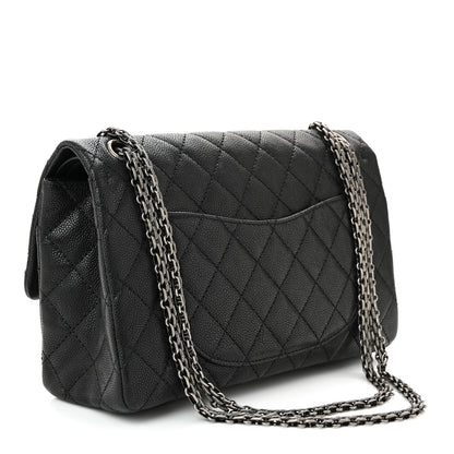Caviar Quilted 2.55 Reissue 226 Flap Black