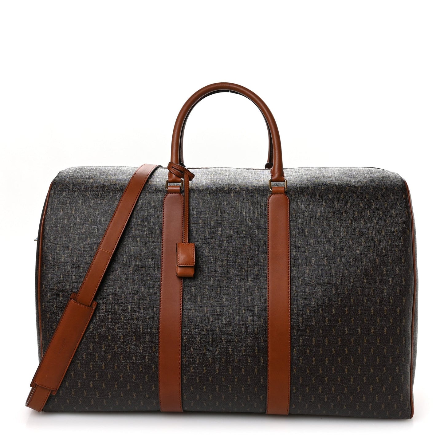 Canvas Smooth Calfskin Le Monogramme 72H Duffle Chestnut
