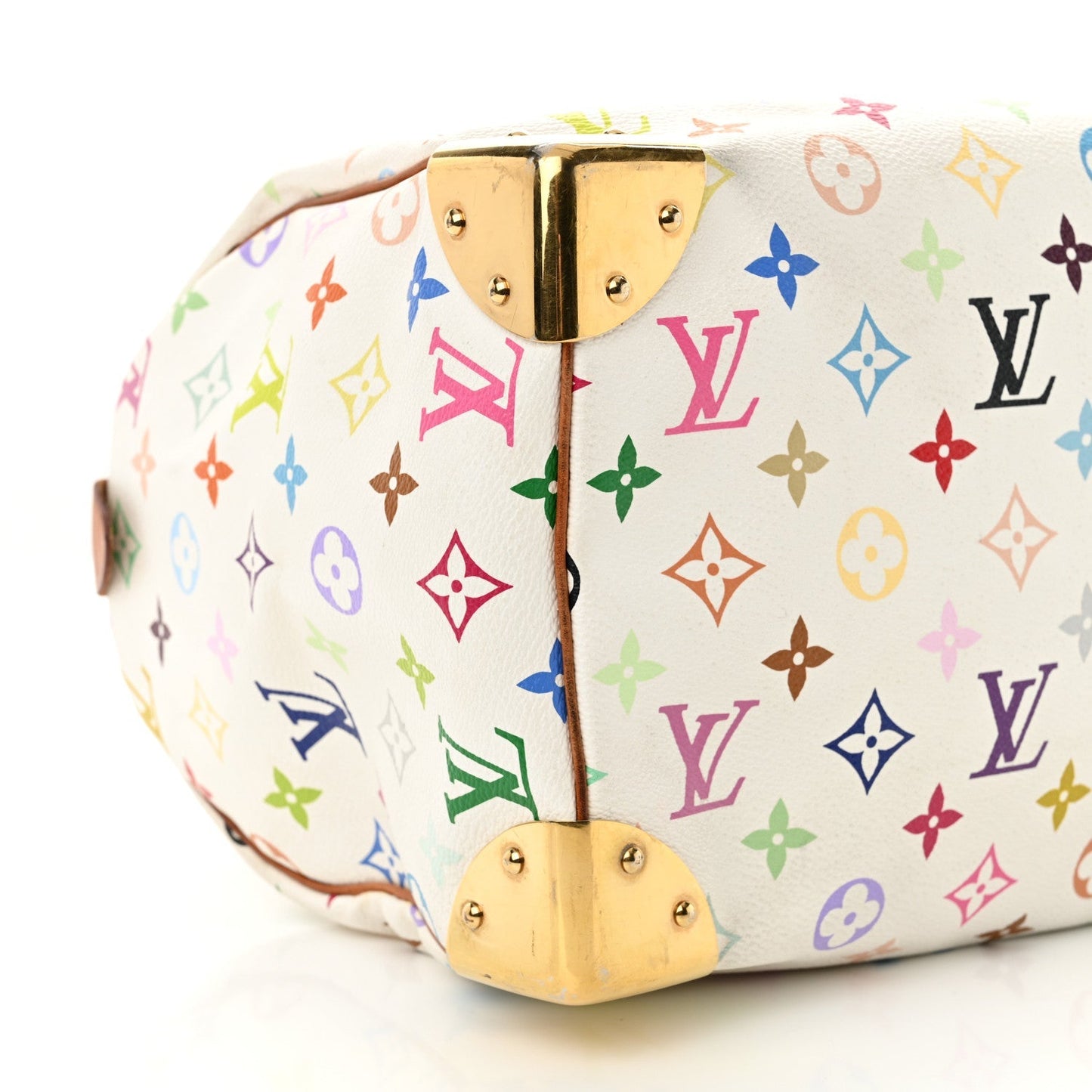 Monogram Multicolor Speedy 30 White