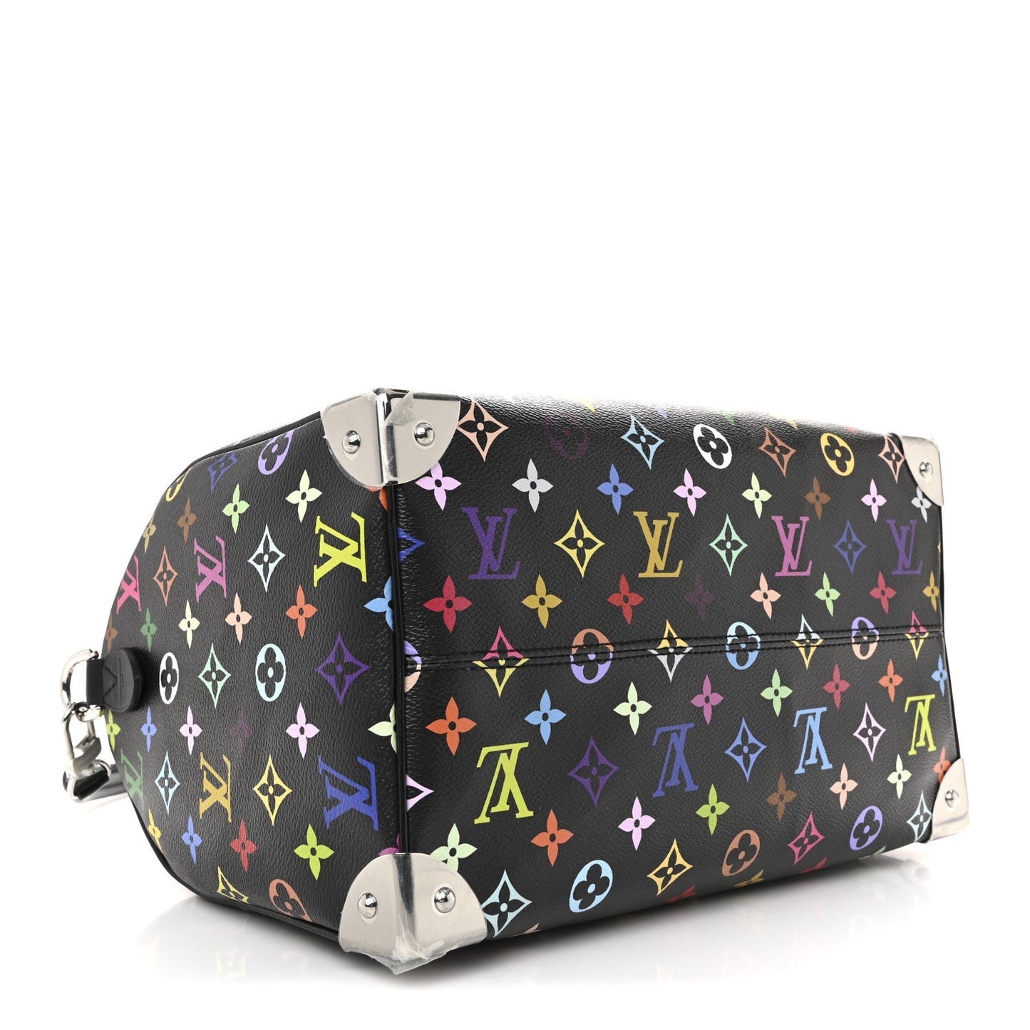 LV X TM Monogram Multicolor Speedy Soft 30 Black
