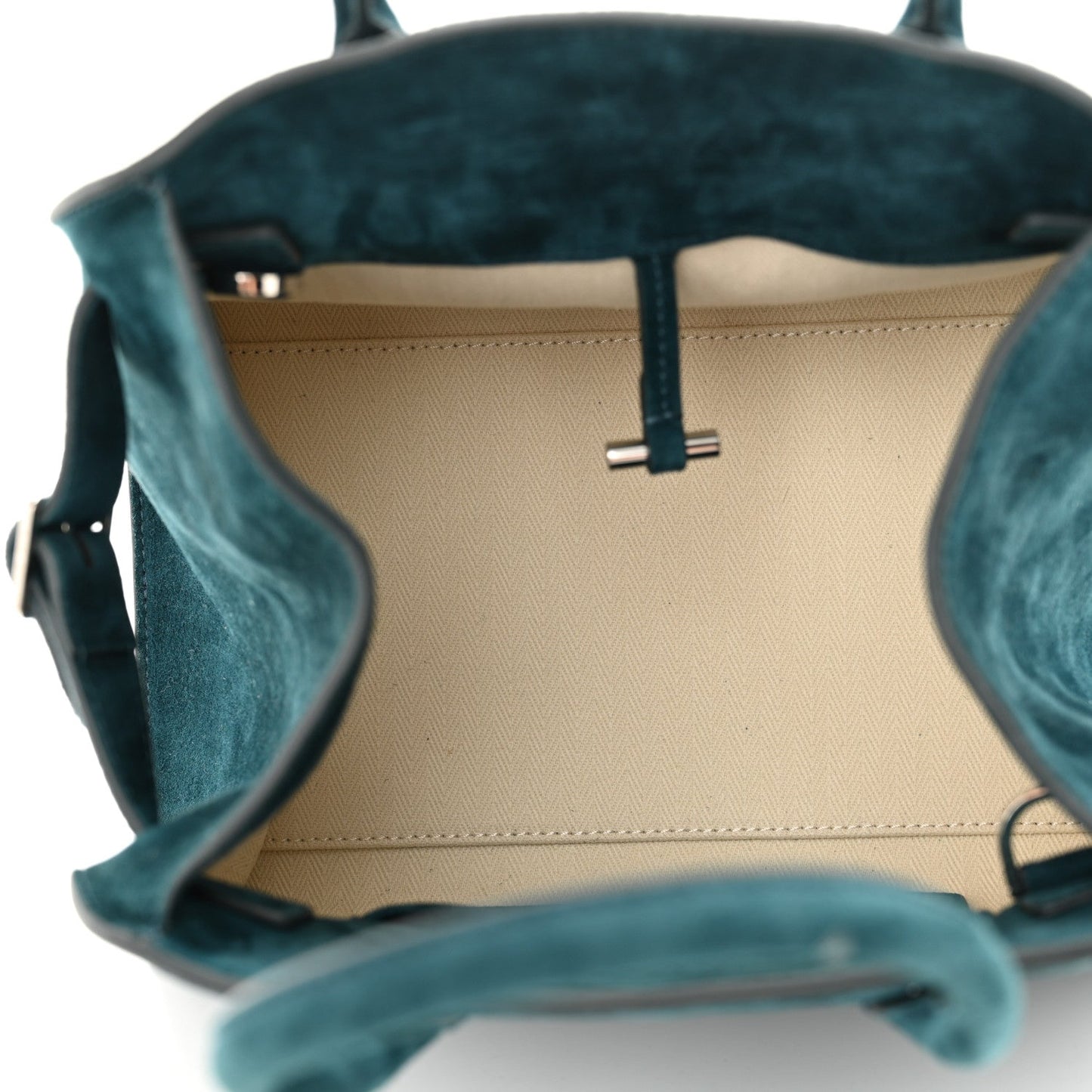 Suede Soft Margaux 10 Bag Teal Green