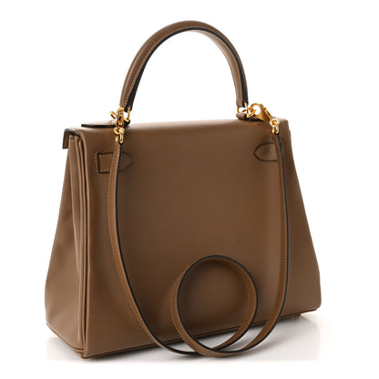 Evercolor Kelly Retourne 28  Beige De Weimar
