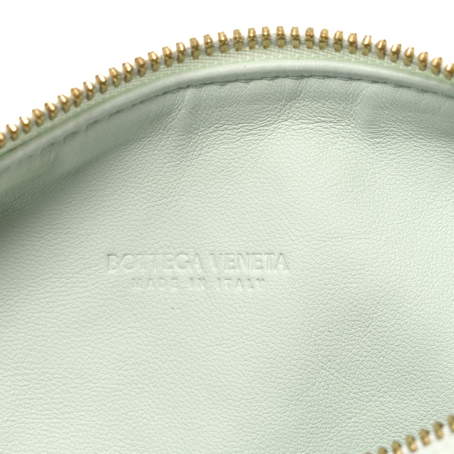 Calfskin Nappa Intrecciato Mini Wallace Glacier Muse