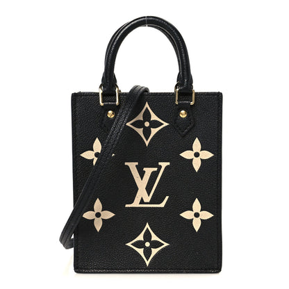 Empreinte Monogram Giant Petit Sac Plat Black Beige