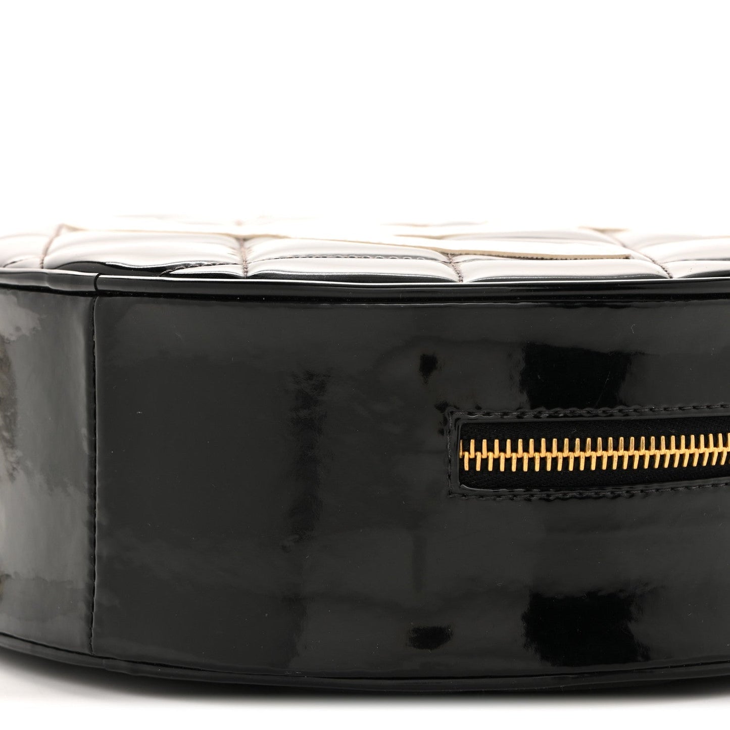 Patent CC Round Vanity Case Black