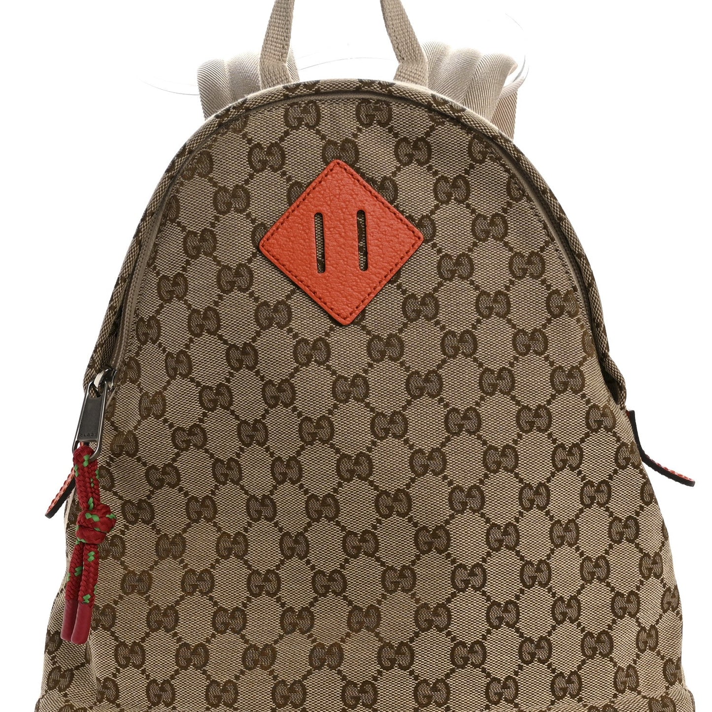 X THE NORTH FACE Monogram Textured Dollar Calfskin Embroidered Beige Ebony Mystic White Deep Orange