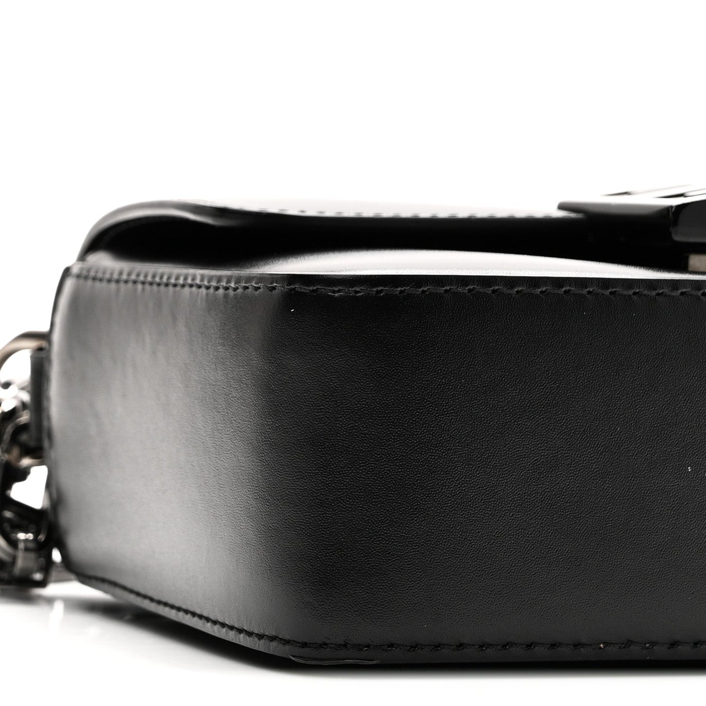 Box Calfskin Small 4G Cube Chain Shoulder Bag So Black