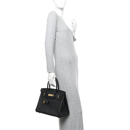 Epsom Birkin 30 Black