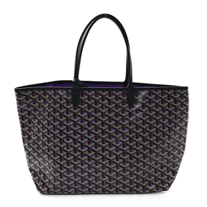 Goyardine Saint Louis Claire Voie PM Black Violet