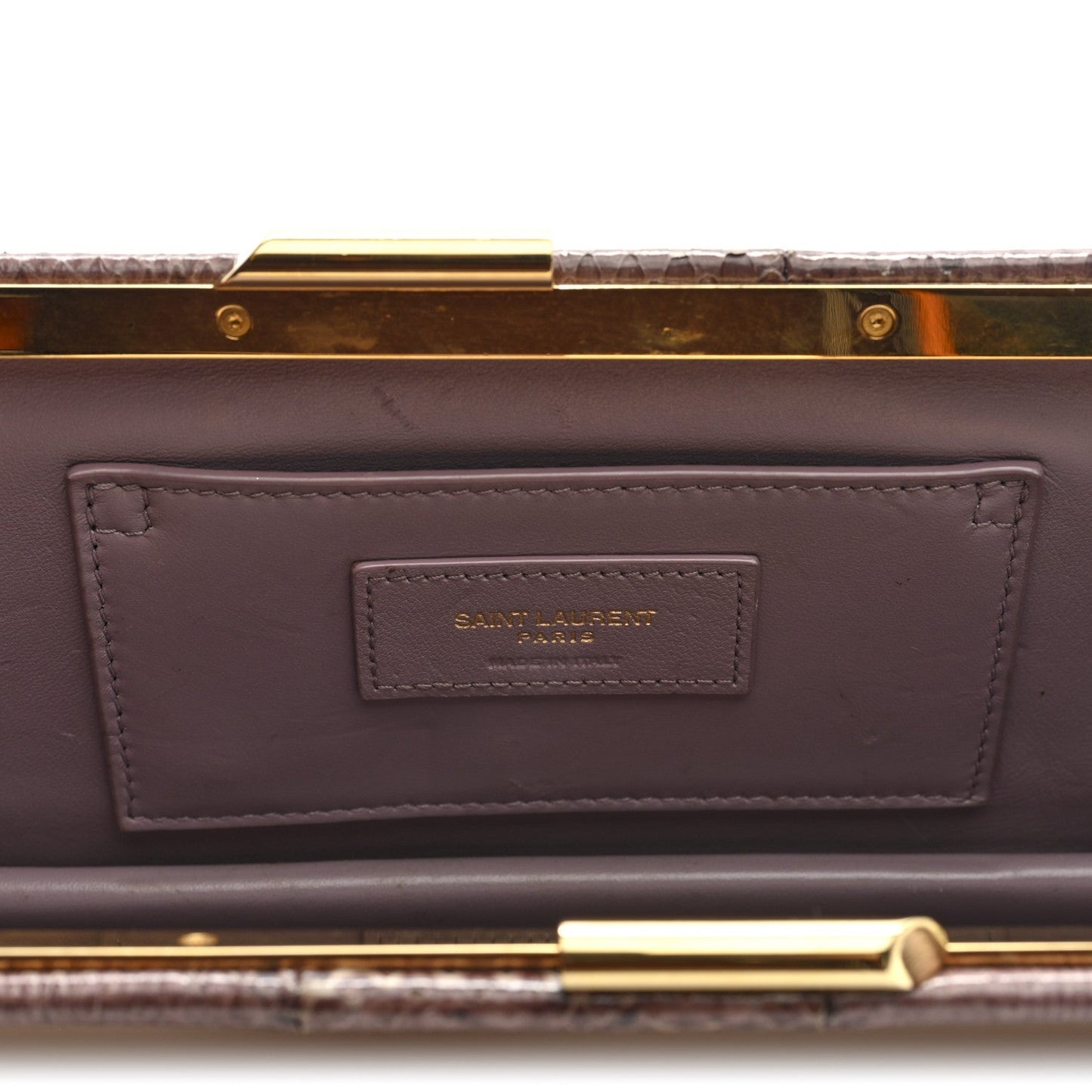 Lacquer Ayers Midnight Clutch  Rose Brown