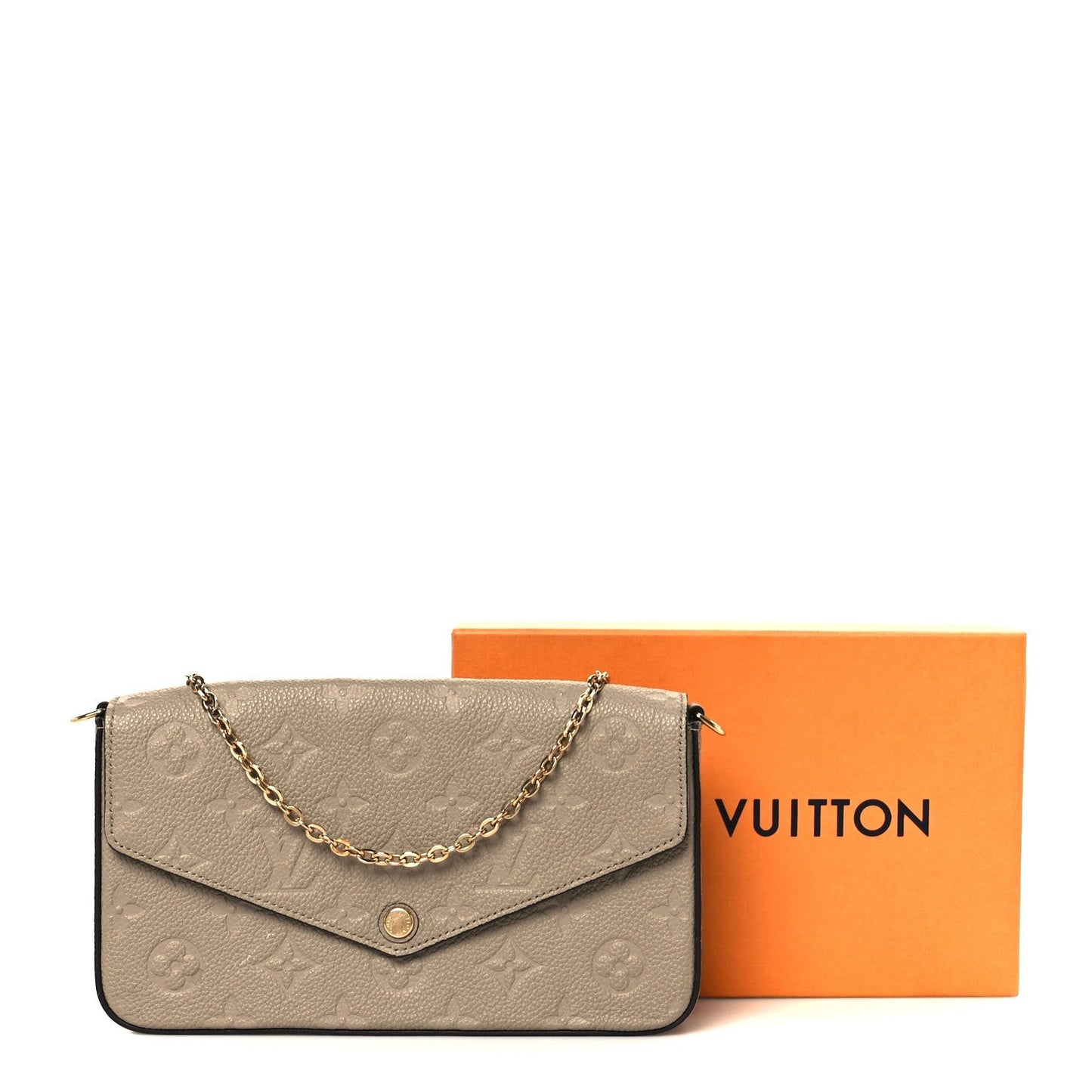 Empreinte Pochette Felicie Chain Wallet Tourterelle
