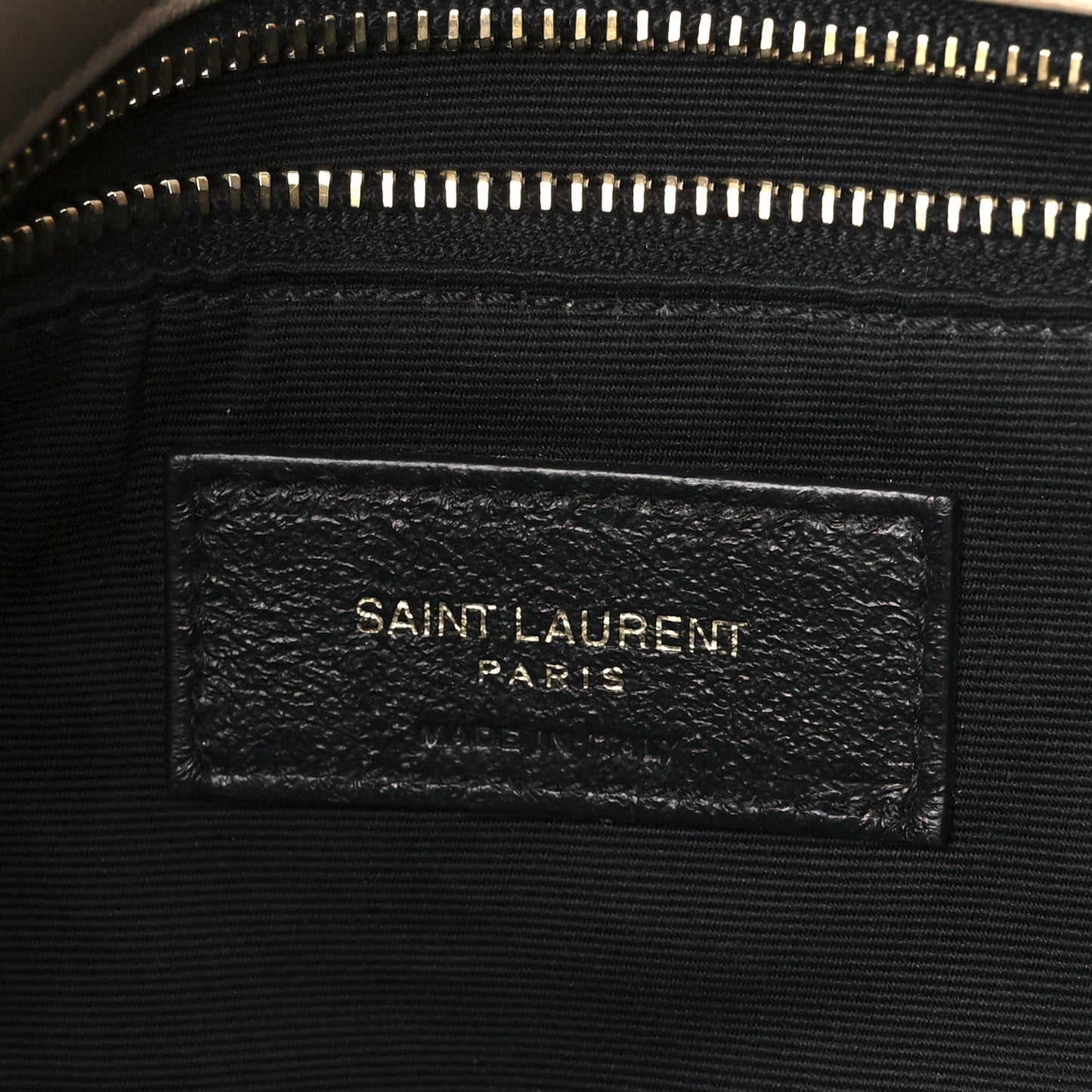 Lambskin Quilted Medium Loulou Puffer Monogram Chain Satchel Dark Beige