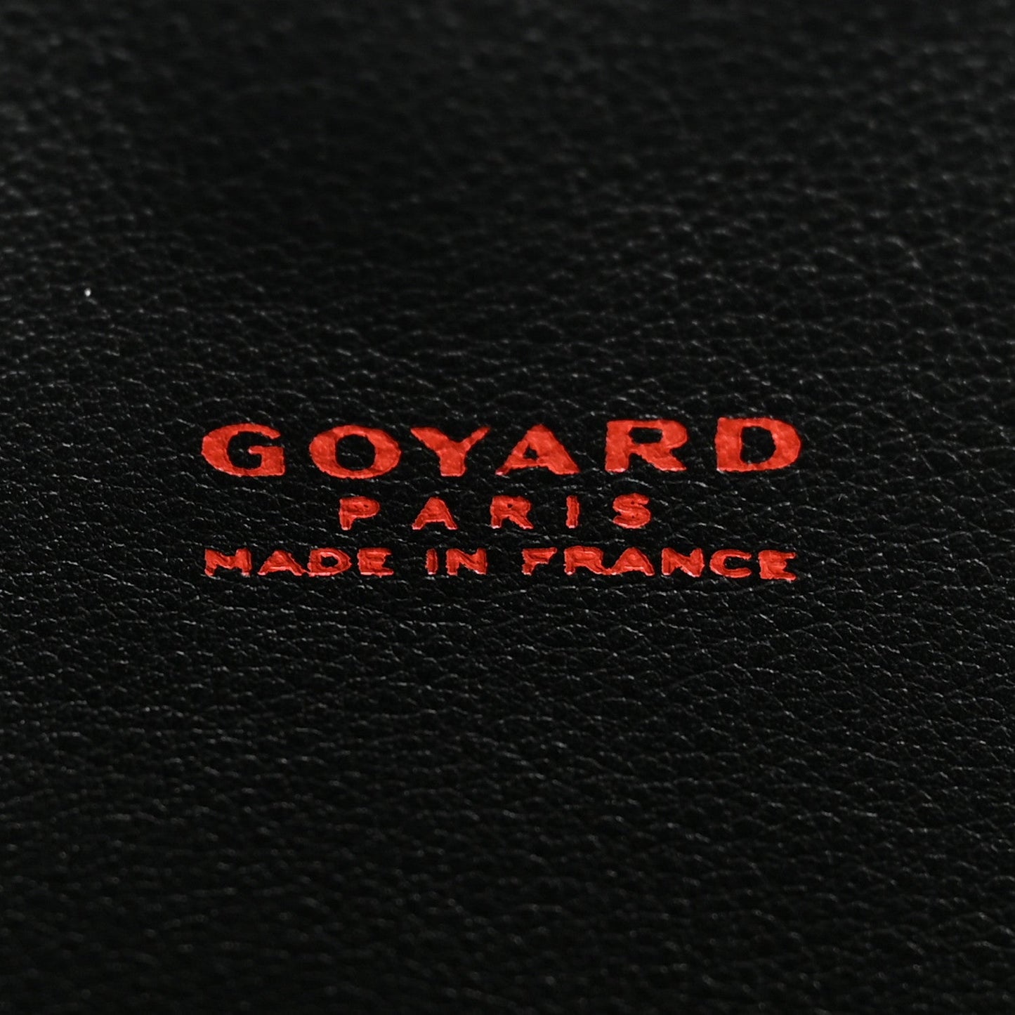 Goyardine Reversible Mini Anjou Black