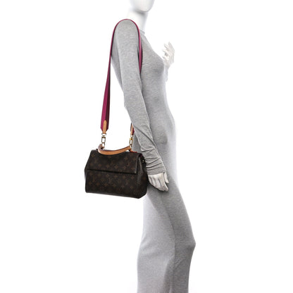 Monogram Cluny BB Bordeaux Fuchsia