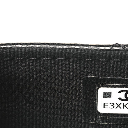 Caviar Quilted Chain Camera Bag Black