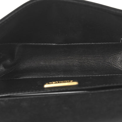Snakeskin Calfskin Small Boy Flap Gold