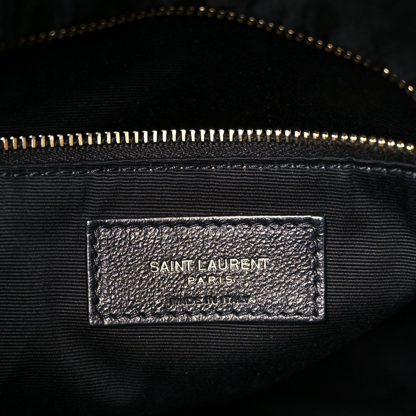Nylon Quilted Small Loulou Puffer Monogram Chain Satchel Black
