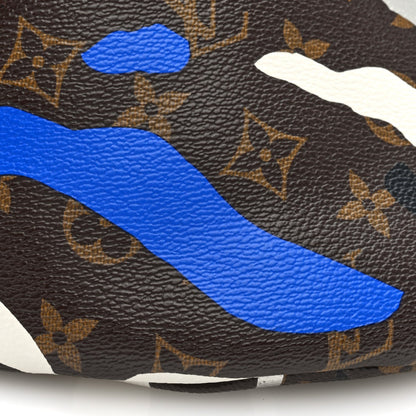 x LoL Monogram Bumbag Blue Silver
